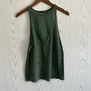 GUC Victoria’s Secret Sport Green Mesh Tank Top Size S